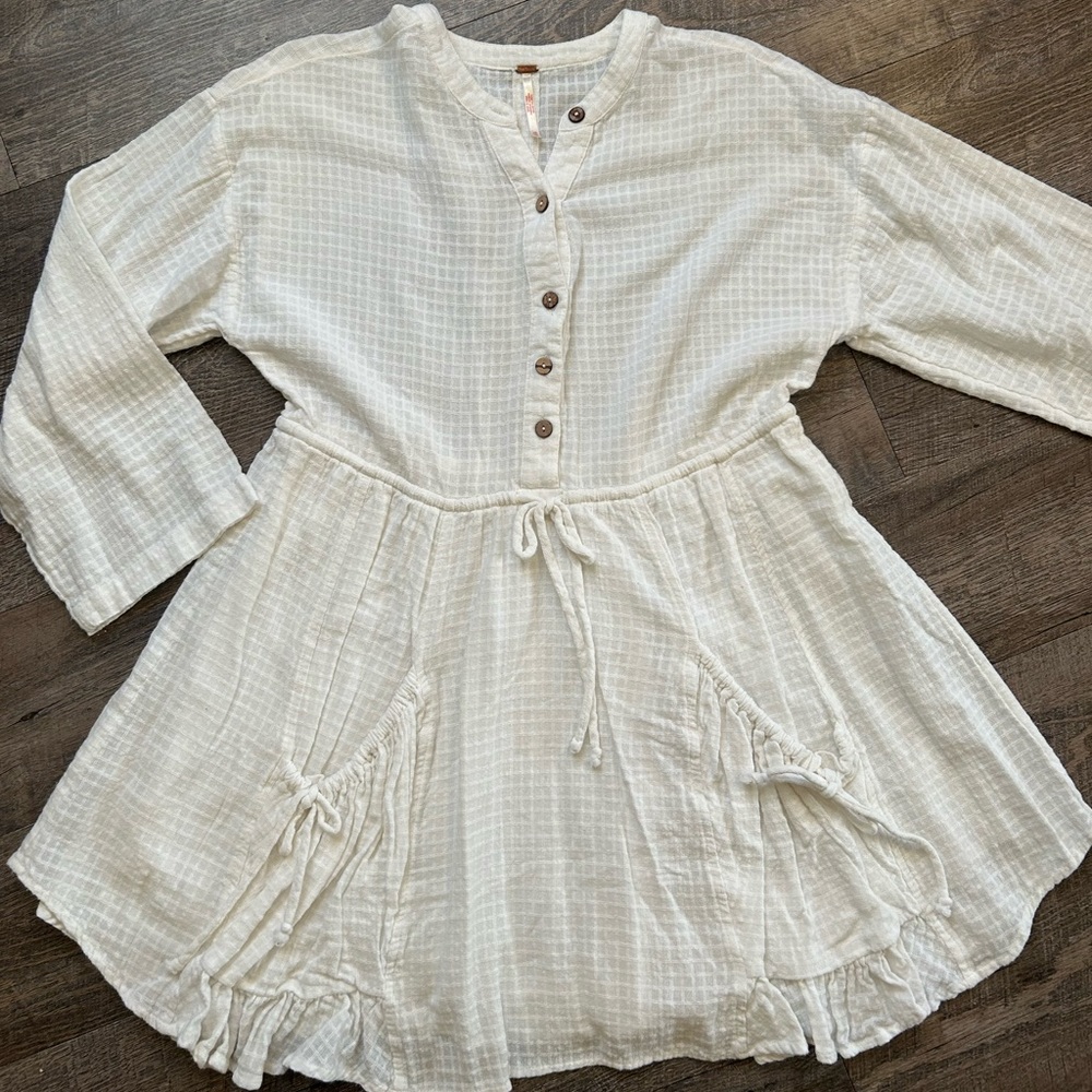 Free People beach coverup dress
